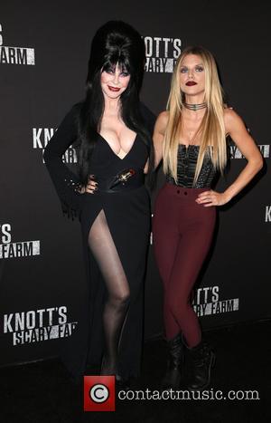 Cassandra Peterson, Aka Elvira and Annalynne Mccord