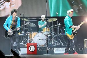 Ronnie Wood, Charlie Watts and Keith Richards