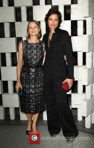 Jodie Foster and Alexandra Hedison