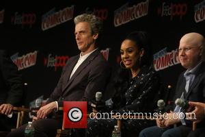 Peter Capaldi and Pearl Mackis