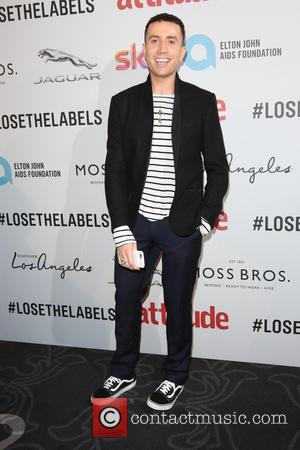 Nick Grimshaw on the red carpet at the 2016 Attitude Awards, London, United Kingdom - Monday 10th October 2016