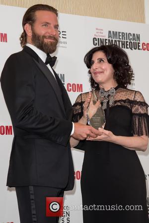 Bradley Cooper and Sue Kroll at the 30th annual American Cinematheque Awards Gala held at The Beverly Hilton Hotel, Los...