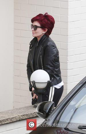 Sharon Osbourne arrives at Fountain studios for X Factor rehearsals ahead of this weekend's live show at x factor -...