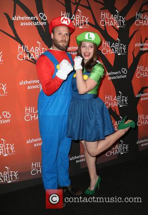 Seth Rogen and Lauren Miller