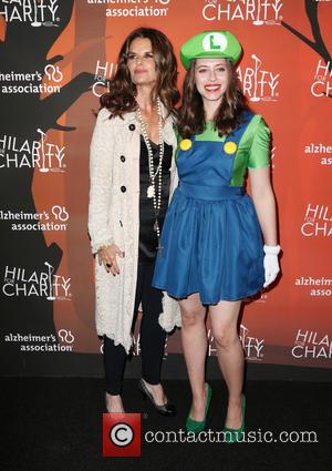 Maria Shriver and Lauren Miller