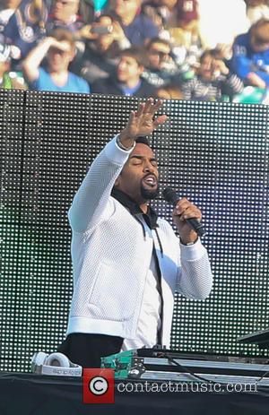 Craig David performing ahead of the NFL International Series match between the New York Giants and Los Angeles Rams held...