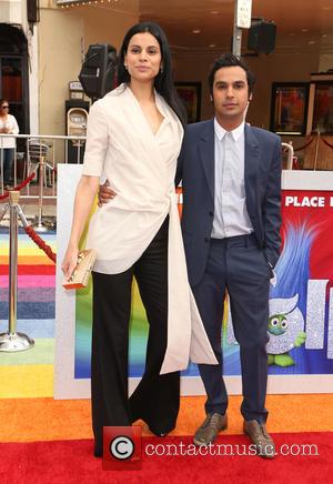 Kunal Nayyar and Neha Kapur