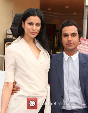 Kunal Nayyar and Neha Kapur