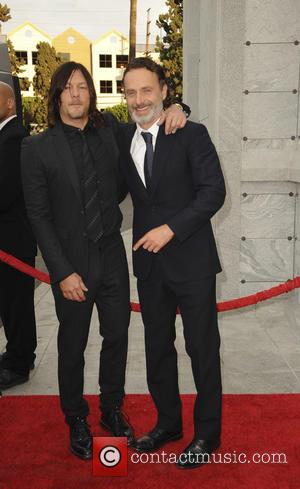 Norman Reedus and Andrew Lincoln