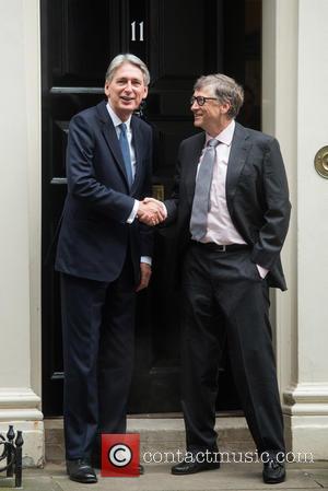 Bill Gates and Philip Hammond