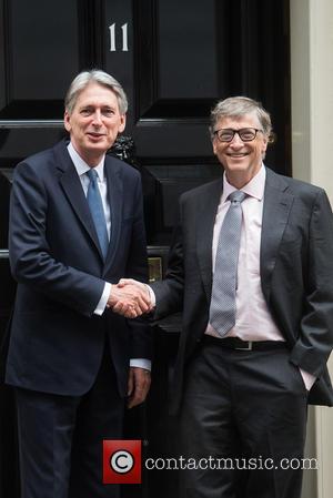 Bill Gates and Philip Hammond