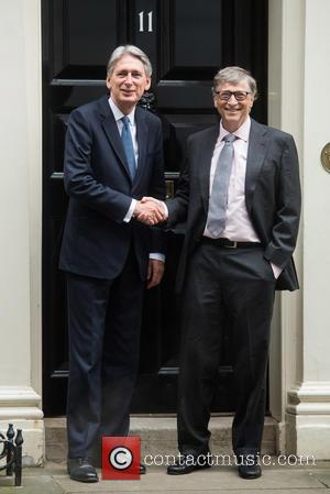 Bill Gates and Philip Hammond