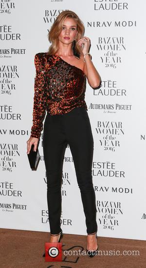 Rosie Huntington-Whiteley at Harper's Bazaar Women of the Year awards held at Claridge's - London, United Kingdom - Monday 31st...