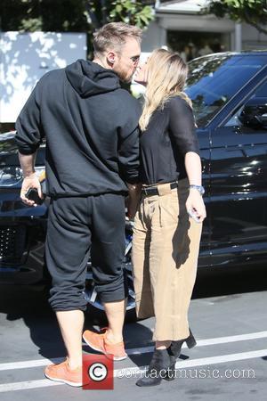 Hilary Duff and Jason Walsh seen leaving Fred Segal after going shopping and having lunch together in West Hollywood, Los...