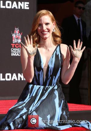 Jessica Chastain is honoured at her hand And Footprint Ceremony at TCL Chinese Theatre  - Hollywood, California, United States...