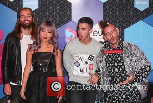 Dnce, Joe Jonas, Jack Lawless, Jinjoo Lee and Cole Whittle