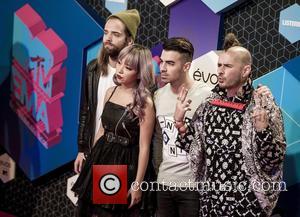 Dnce, Joe Jonas, Jack Lawless, Jinjoo Lee and Cole Whittle