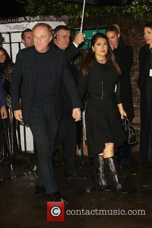 Salma Hayek and Francois-henri Pinault