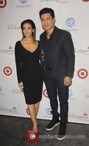 Mario Lopez seen alone and with Courtney Mazza at the Eva Longoria Foundation Dinner - Los Angeles, California, United States...