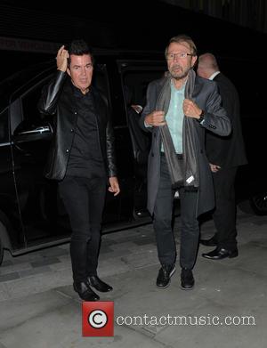 Simon Fuller and Björn Ulvaeus