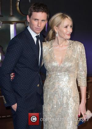 Eddie Redmayne and J.k. Rowling