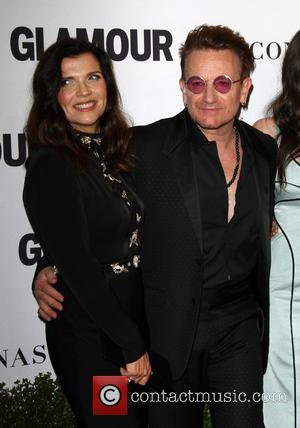 Bono and Wife Alison Hewson