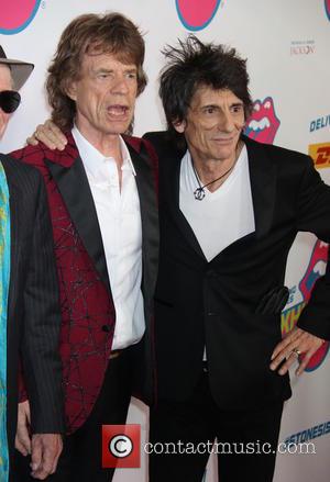 Mick Jagger and Ronnie Wood