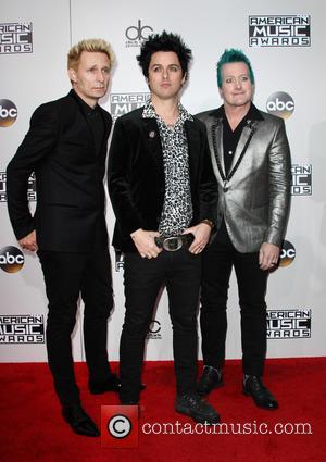 Mike Dirnt, Billie Joe Armstrong and Tré Cool Of Green Day