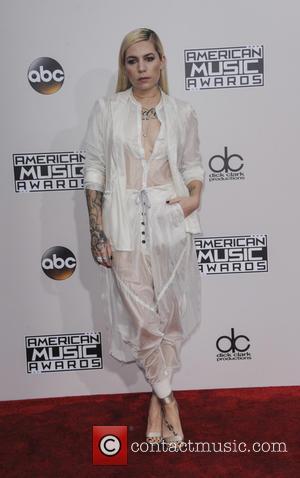 Skylar Grey arrives at the 2016 American Music Awards held at the Microsoft Theatre, Los Angeles, California, United States -...