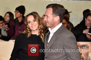 Geri Horner and Christian Horner