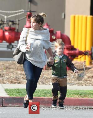 Hilary Duff and Luca Comrie