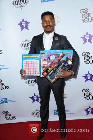 Nate Parker and Hill Harper at the 9th Annual Manifest Your Destiny Toy Drive Fundraiser held at W Hotel in...