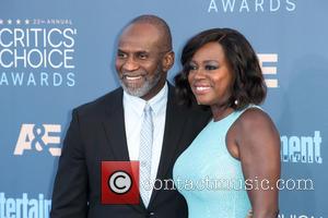 Viola Davis seen alone and with Julius Tennon at the 22nd Annual Critics' Choice Awards held at Barker Hangar, Critics'...