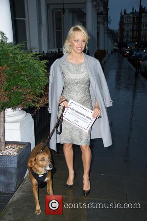 Pamela Anderson takes petition to the High Commission of Mauritius in London to highlight the need to implement a spay-and-neuter...