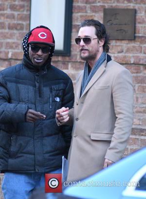 Matthew McConaughey seen wearing a long winter coat leaving his hotel in Manhattan, New York, United States - Tuesday 20th...