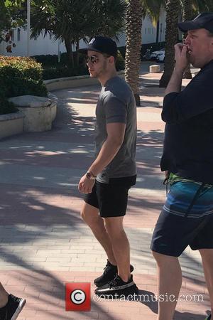 Nick Jonas spotted in Miami Beach, Florida, United States - Friday 30th December 2016