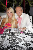 Crystal Hefner and Hugh Hefner