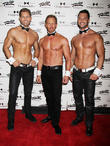 Ian Ziering Strips Off For Chippendales Debut