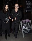 Ali Hewson and Bono