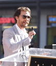 Matthew McConaughey Honoured With Star On Hollywood Walk Of Fame