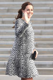Kate Middleton Pays Royal Visit To The Set Of 'Downton Abbey'
