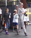 Gwen Stefani, Zuma Rossdale and Kingston Rossdale