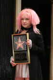 Cyndi Lauper Receives Star On Hollywood Walk Of Fame [Pictures]