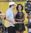 Brad Paisley and Demi Lovato