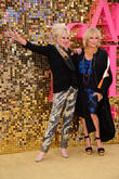 Jennifer Saunder and Joanna Lumley