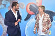 Dominic West and Ellen Degeneres