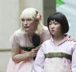 Seo-hyeon Ahn and Tilda Swinton