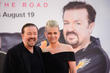 Ricky Gervais and Jane Fallon