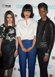 Shirley Henderson, Isabella Laughland and Letitia Wright