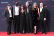 Ron Howard, Omar Sy, Felicity Jones, Tom Hanks, Rita Wilson and Dan Brown